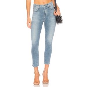 Citizens of Humanity Rocket High Rise Skinny Crop Firestone wash
